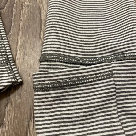 Lululemon Define Jacket Tonka Stripe Heathered Slate White- Size 4 - Picture 7 of 14